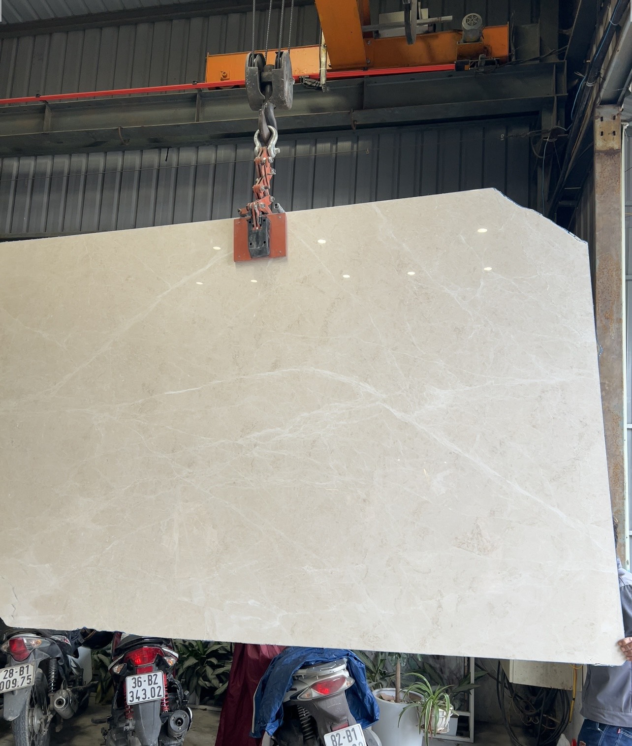 Đá Marble Kem Ngọc Lan