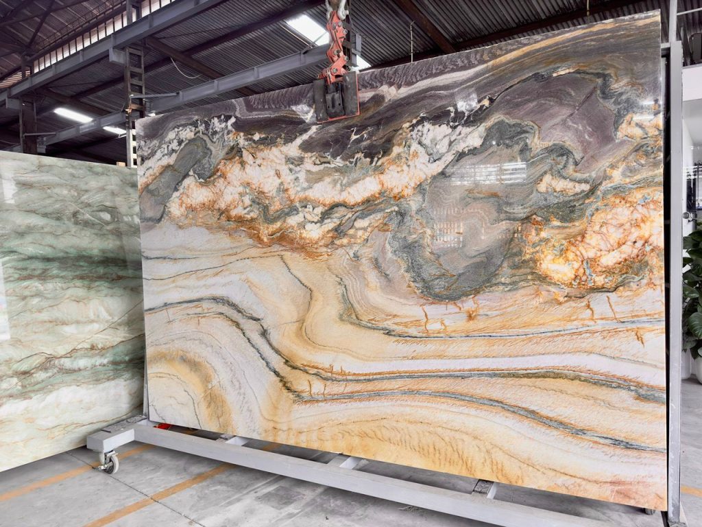 Đá Quartzite Macaubas Tím