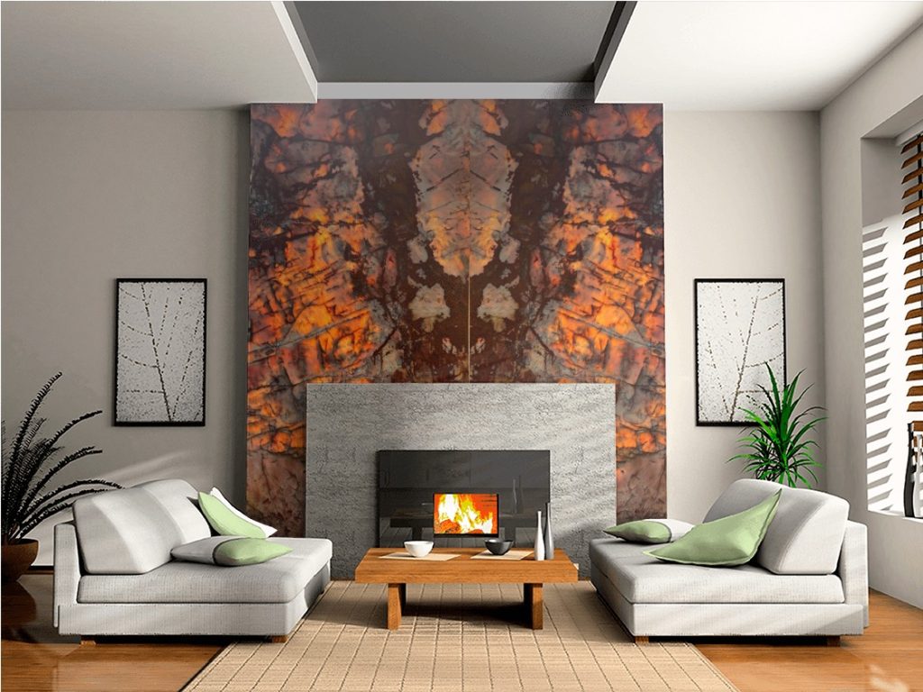 Đá Quartzite Crystallo ốp tranh tường
