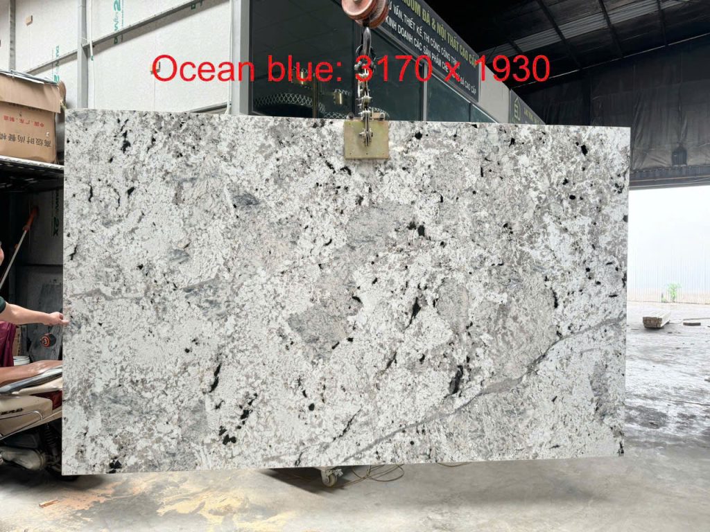 Đá granite Ocean Blue Slab